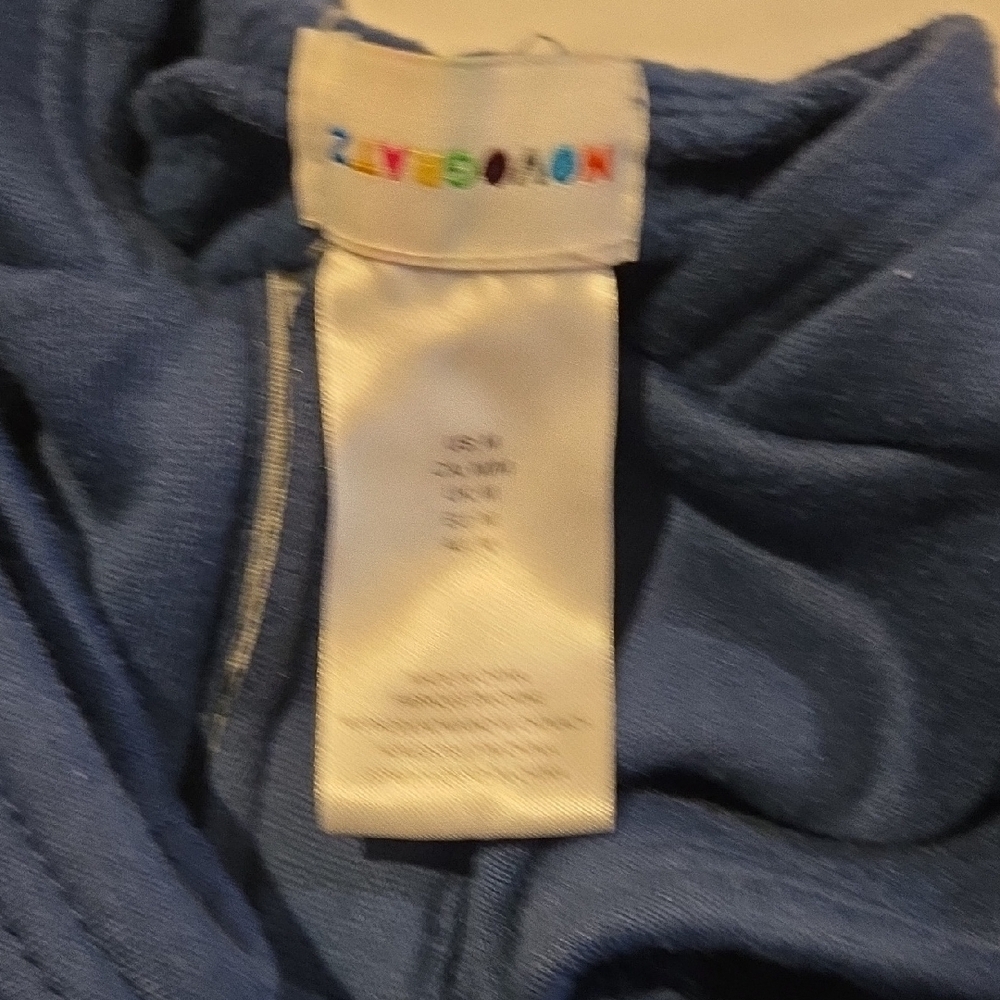 Blue Dog Hoodie with Fun Print - Picture 5 of 6